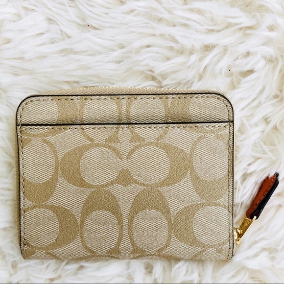 NWT: COACH | Zip Around Wallet w/ Strawberry - Picture 2 of 3